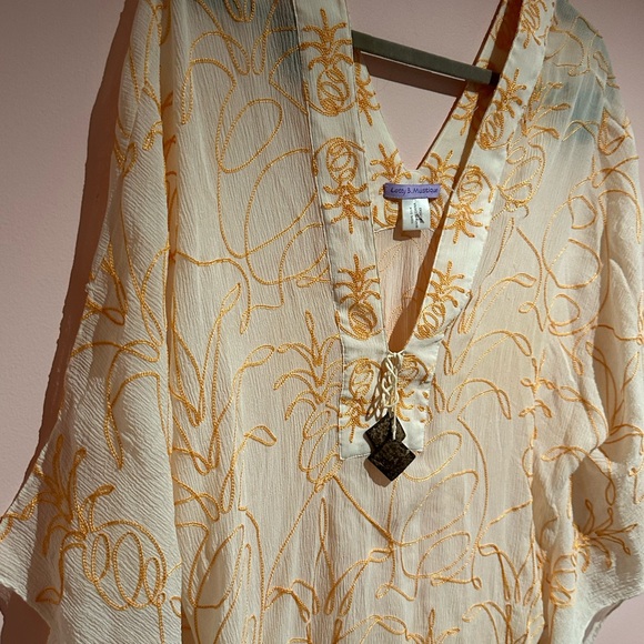 Lotty Mustique silk beach cover - Picture 3 of 5